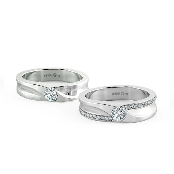 Diamond Wedding Band Set NCC3010 1